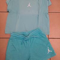 completo turchese Jordan bimba 