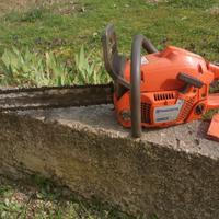 Motosega Husqvarna 350 professionale abbattimento