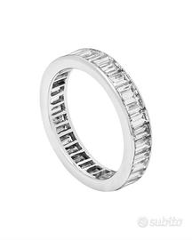 Anello eternity oro e diamanti