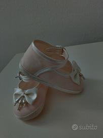 scarpe per neonata numero 17