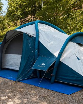 Tenda Quechua 8 posti gonfiabile – Fresh & Black
