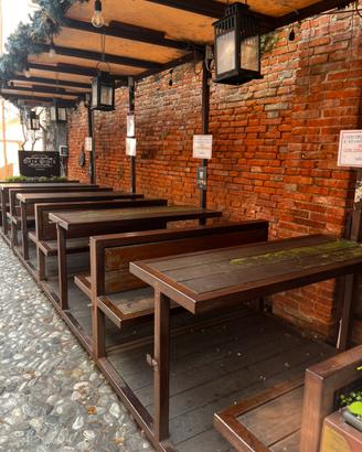 Arredamento esterno per locali