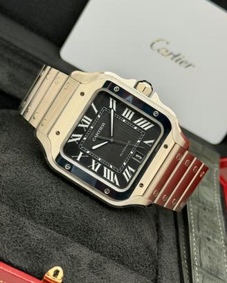 Cartier Santos Large Black