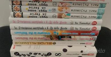 lotto di manga vari in italiano