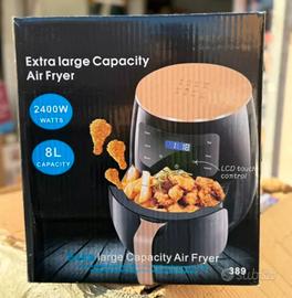 Friggitrice ad Aria Calda 8 Litri 2400W
