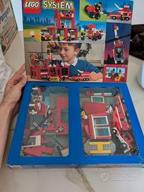 Lego 6389 Fire Control Center completo extra