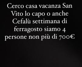 Cerco casa vacanza