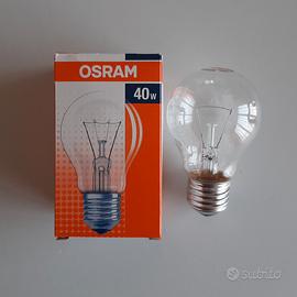 20 lampadine normali chiare 40 w Osram e Philips 