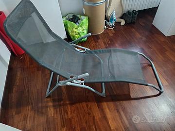 Sdraio basculante da giardino 