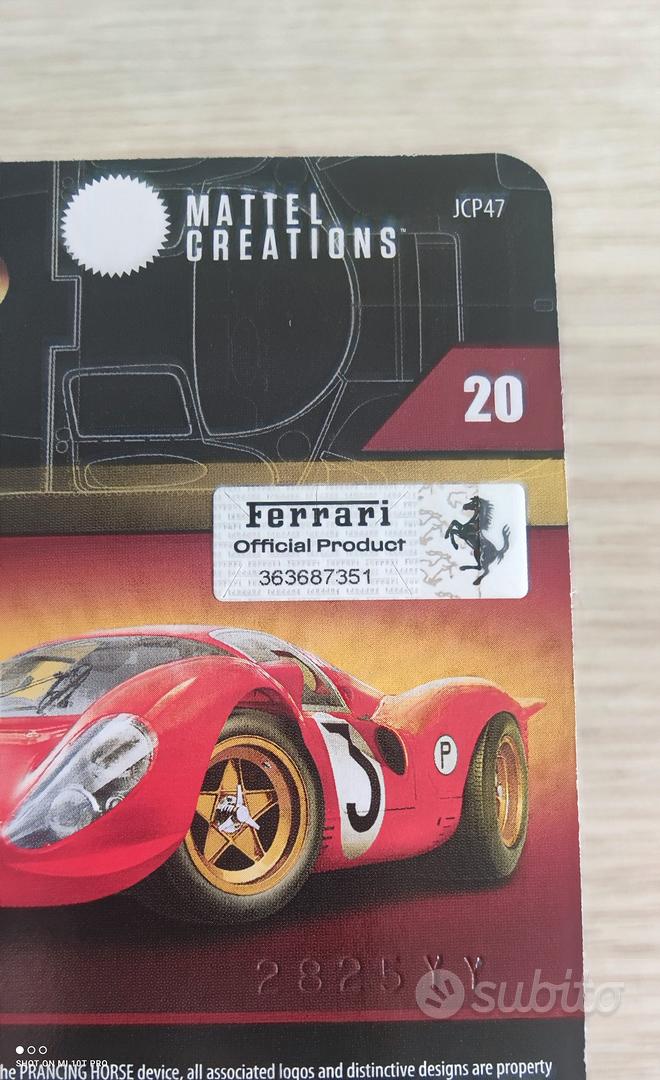 PRE-ORDER Hot Wheels Elite 64 1967 Ferrari 330 P4 Red | Hot Wheels | E