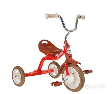 Triciclo Cavalcabile Italtrike - Made In Italy, Con Scomparto Portaoggetti, Per Bambini