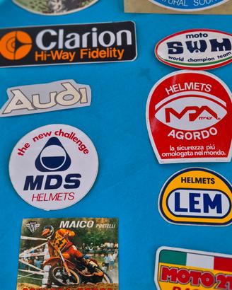 Lotto Stickers Adesivi Vintage Anni 80