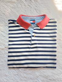 Polo Tommy Hilfiger Vintage A righe Taglia M