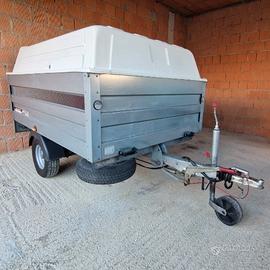 Carrello rimorchio Cresci 750kg