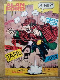 Poster Bob Rock Gruppo TNT Editoriale Corno 1973