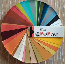 Mazzetta colori vernici per moto Piaggio Vespa ecc