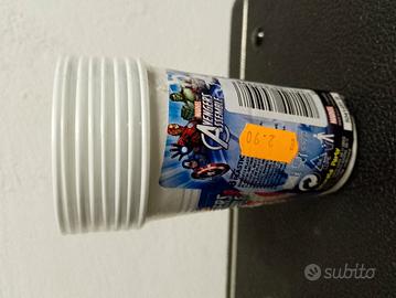 N. 30 Bicchieri  Marvel Avengers Capitan America 