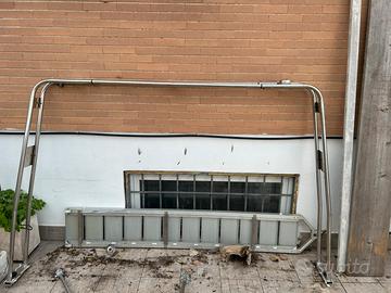 Roll Bar Abbattibile a Compasso cm 210/235