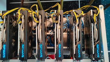 GPU RX 570 sapphire nitro + 6 pezzi