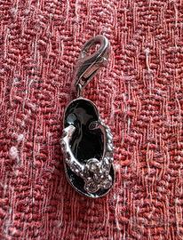  Charm scarpa infradito argento 925