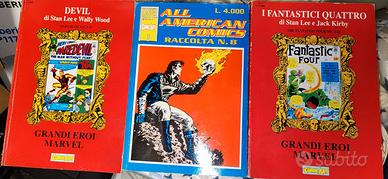Lotto 3 fumetti Marvel Comic Art Anni 90