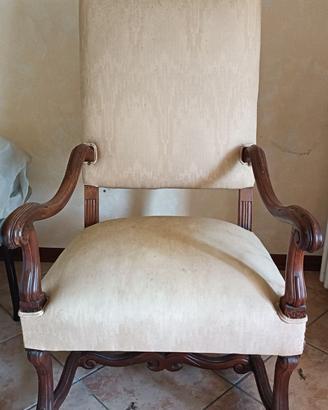 2 poltrone antiche