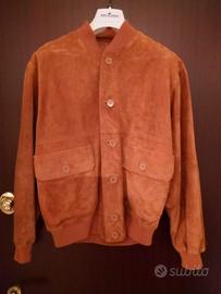 Giacca Pelle Scamosciata Uomo