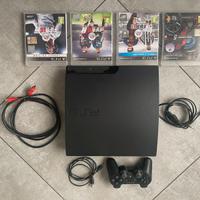 PlayStation 3+controller+cavi+giochi