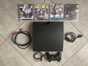 PlayStation 3+controller+cavi+giochi