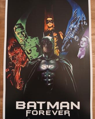 poster Batman Forever Wallart decorazione parete 