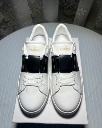 Valentino Garavani sneakers Open Bianco-Nero