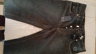 Jeans Marinella blu scuri tg 30 leggeri Mai Usati