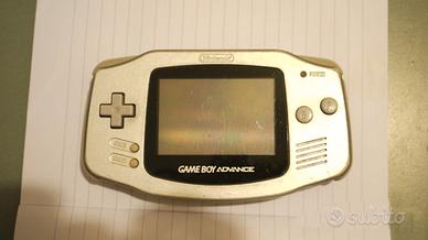 Game boy advance silver, agb-001 + LOTR two towers