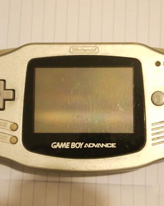 Game boy advance silver, agb-001 + LOTR two towers