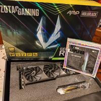 ZOTAC RTX 3070ti Amp Holo + GPU Holder ARGB + acc.