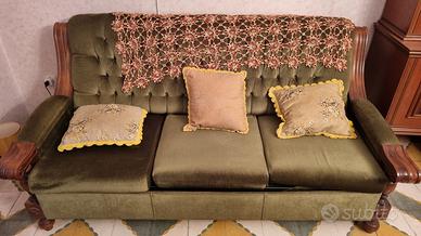 DIVANO LETTO 3 POSTI + 2 POLTRONE
