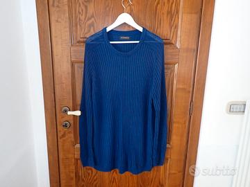 Maglione uomo Piombo blu