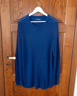 Maglione uomo Piombo blu