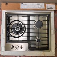 Piano cottura Miele a gas ideale per Wok KM2312