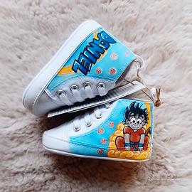 scarpine da culla dragonball z