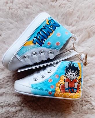 scarpine da culla dragonball z