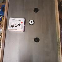 pista air hockey con porte