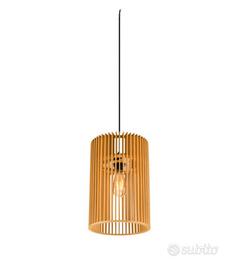 Lampade a sospensione SLV modello Wud cilindrica