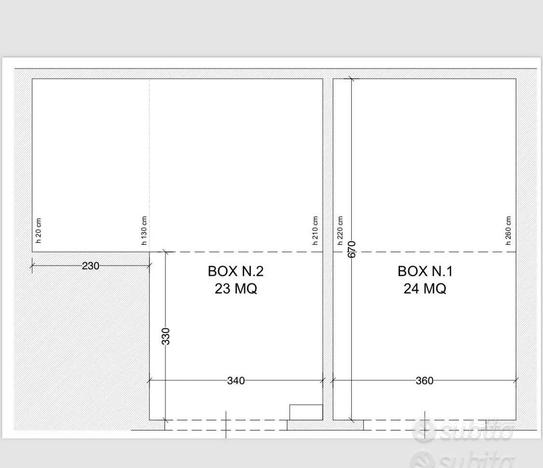 VIA F.FREZZA; Box Auto 25MQ in Parco FL208