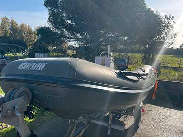 Gommone novamarine compreso di motore e carrello