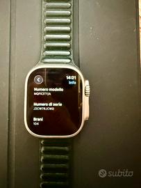 Apple watch ultra 1 49mm gps + cellular titanium