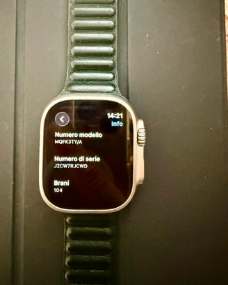 Apple watch ultra 1 49mm gps + cellular titanium