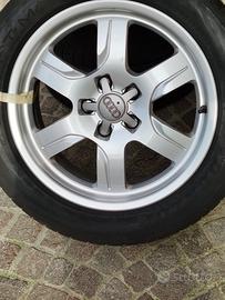 4 cerchi originali con gomme per Audi A4