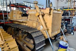 Fiat Allis FA150 con apripista e carro revisionato