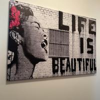 Quadro grande BANKSY